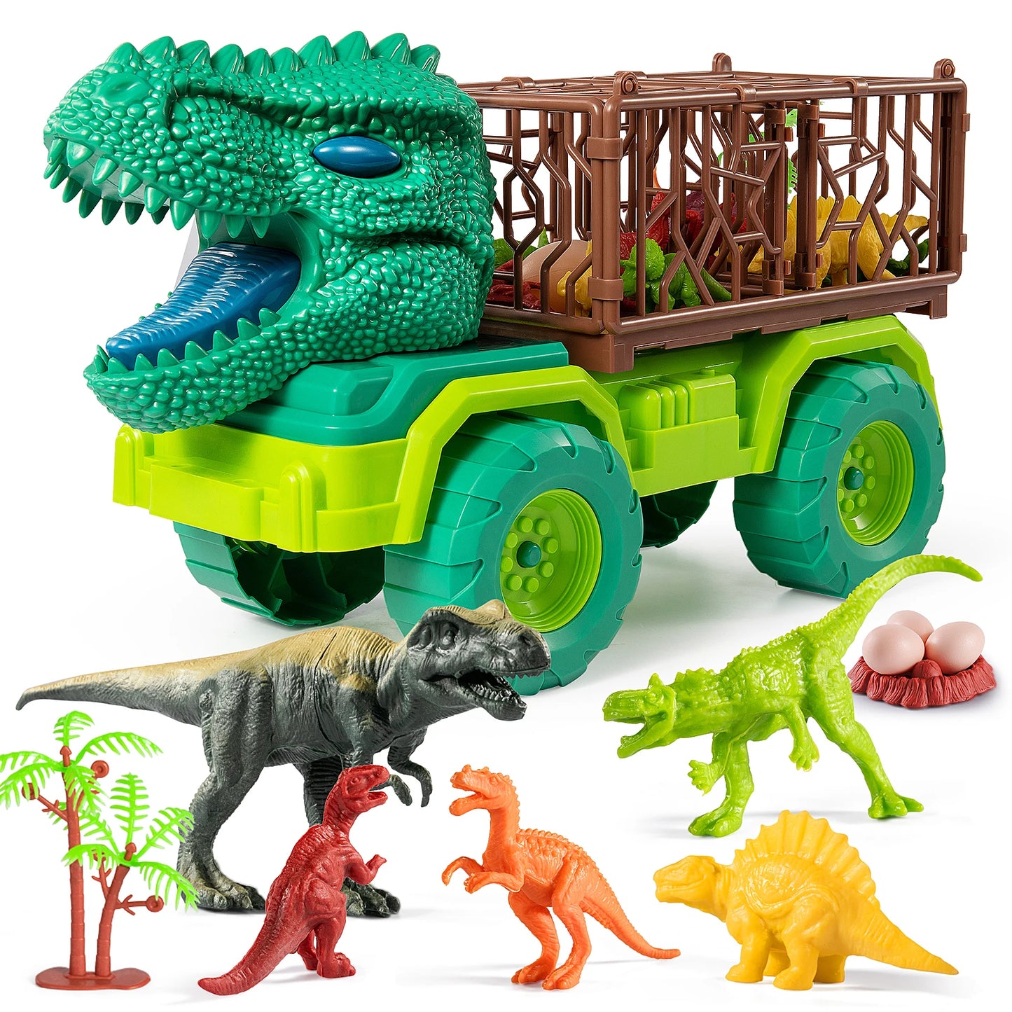 Camião Interativo com Indominus Rex do Parque Jurássico - Diversão e Aprendizado para Presentear os Pequenos Aventureiros shopjponline.com