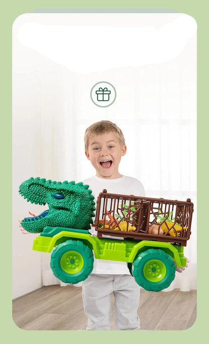 Camião Interativo com Indominus Rex do Parque Jurássico - Diversão e Aprendizado para Presentear os Pequenos Aventureiros shopjponline.com