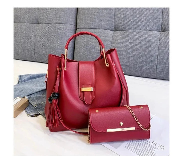 Bolsas Femininas Luxuosas em Conjunto de 3 Peças shopjponline.com