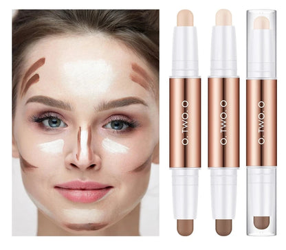 O.TWO.O Contour Stick 2-em-1 - Caneta de Contorno e Iluminador à Prova de Água shopjponline.com