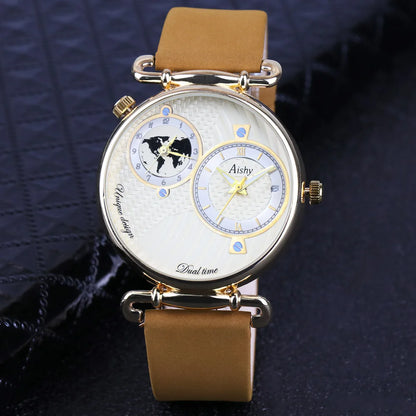 Aishy Fashion Watch Men Top Luxury Brand Men Stainless Steel Business Men Wrist Watch for dropshipping shopjponline.com