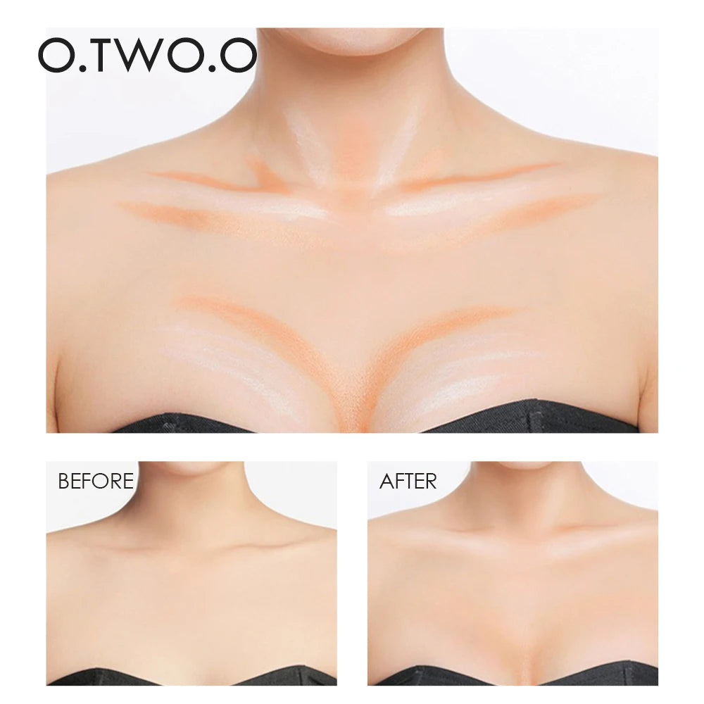 O.TWO.O Contour Stick 2-em-1 - Caneta de Contorno e Iluminador à Prova de Água shopjponline.com