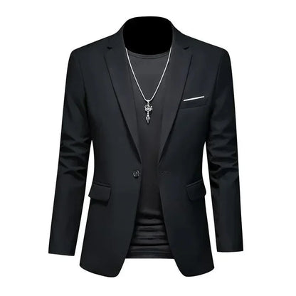 "Fato Slim Fit Outono - Luxo Leve e Elegância Versátil shopjponline.com