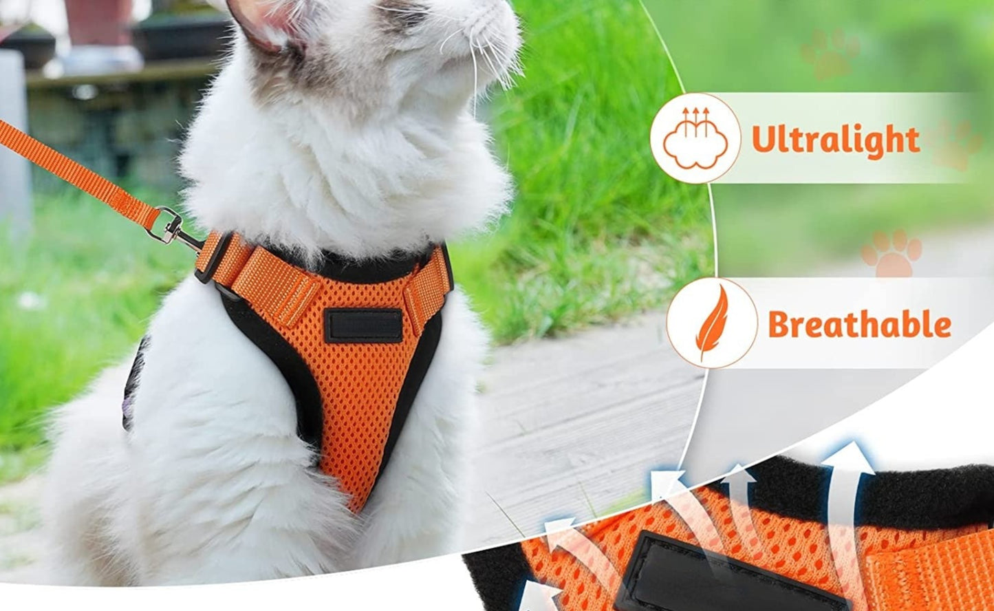 Seu Gato Merece o Melhor: ATUBAN Cat Harness - Estilo e Conforto para Passeios Inesquecíveis! shopjponline.com