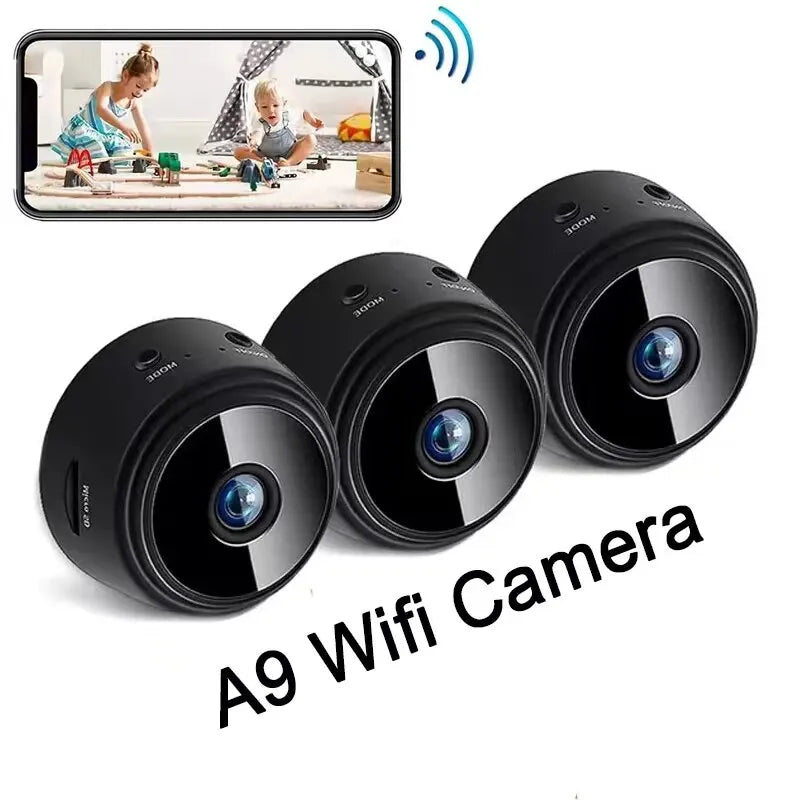 A9 Mini Cam: Câmara Inteligente de Segurança Doméstica e Vigilância Sem Fios shopjponline.com