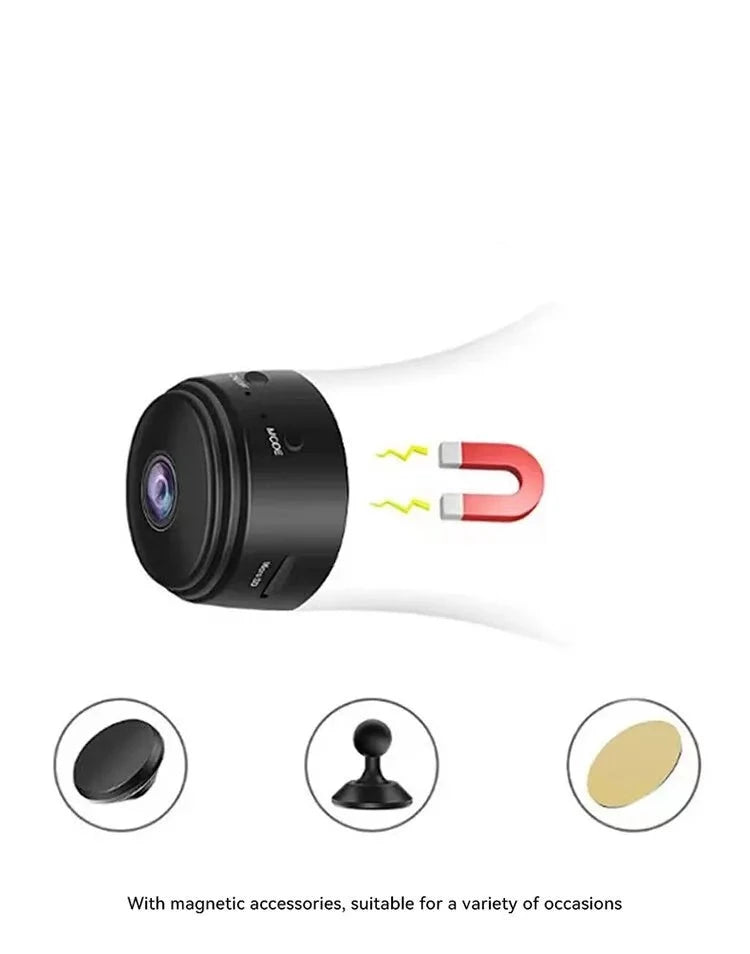 A9 Mini Cam: Câmara Inteligente de Segurança Doméstica e Vigilância Sem Fios shopjponline.com