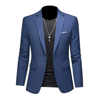 "Fato Slim Fit Outono - Luxo Leve e Elegância Versátil shopjponline.com