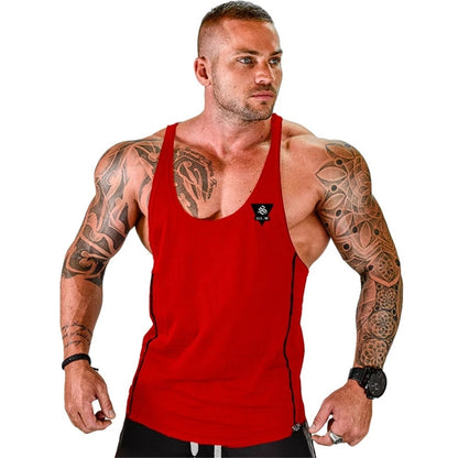 O Seu Aliado de Musculação: Nova Camisola Sem Mangas Masculina em Algodão shopjponline.com