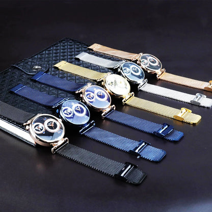 Aishy Fashion Watch Men Top Luxury Brand Men Stainless Steel Business Men Wrist Watch for dropshipping shopjponline.com