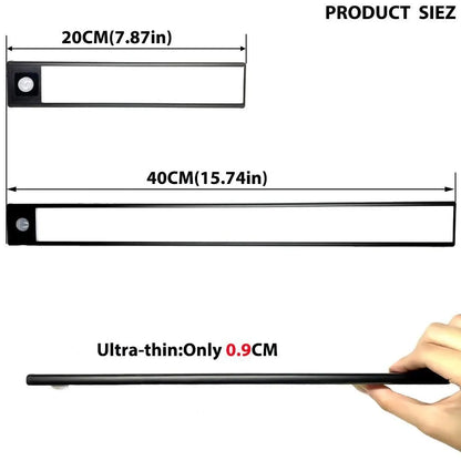 Luz Noturna LED Sem Fios com Sensor de Movimento Recarregável por USB
Luz Nocturna LED Inalámbrica con Sensor de Movimiento Recargable por USB shopjponline.com