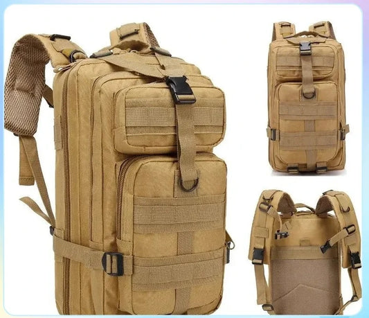 Mochila Estratégica Camuflada para Aventura Tática Militar - Missão 3P shopjponline.com