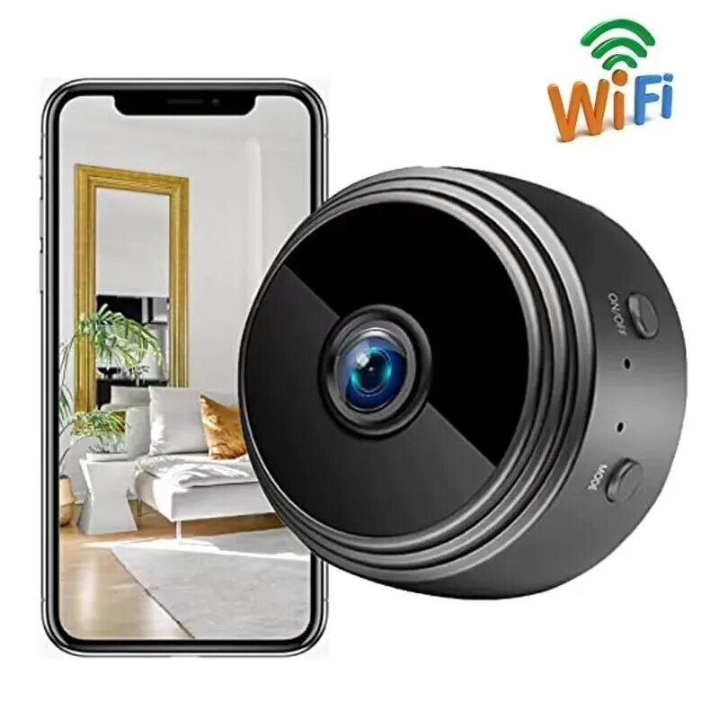 A9 Mini Cam: Câmara Inteligente de Segurança Doméstica e Vigilância Sem Fios shopjponline.com