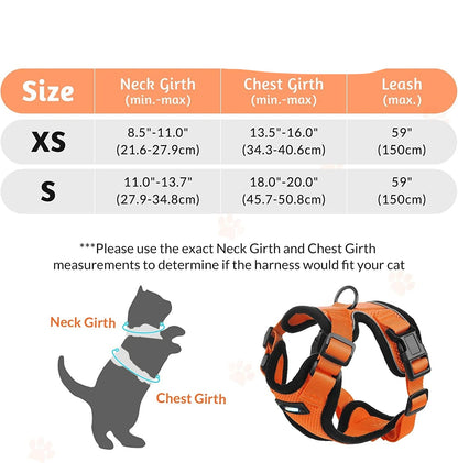 Seu Gato Merece o Melhor: ATUBAN Cat Harness - Estilo e Conforto para Passeios Inesquecíveis! shopjponline.com