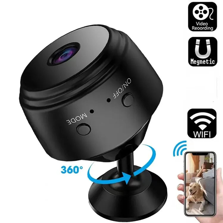 A9 Mini Cam: Câmara Inteligente de Segurança Doméstica e Vigilância Sem Fios shopjponline.com