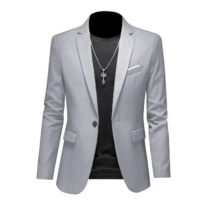 "Fato Slim Fit Outono - Luxo Leve e Elegância Versátil shopjponline.com