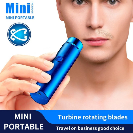 ElectroGlide TrimTech - O Barbeador Mini USB de Longa Duração, Portátil e Lavável, com Recarga para Carro" shopjponline.com
